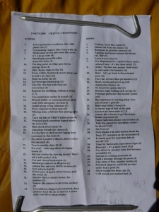 Clues